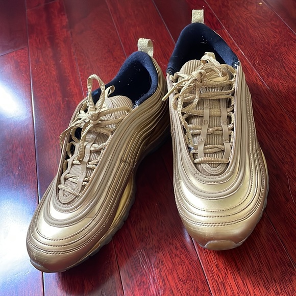 Size 9.5 - Nike Air Max 97 Olympic Gold Medal - Picture 3 of 3